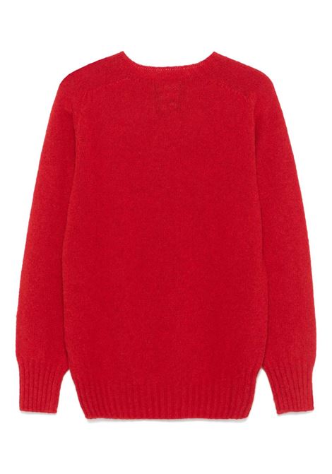 maglione birth of the cool uomo rosso HOWLIN | BIRTH OF THE COOLFLAMING RED